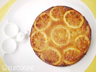 Zitronen-Upside-Down-Cake