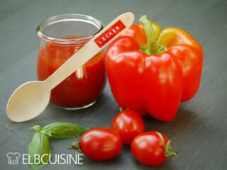 Tomaten Paprika Suppe