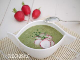 Radieschengrün suppe