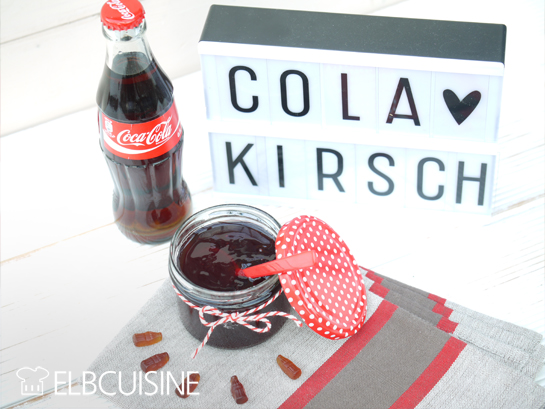 Cola-Kirsch-Marmelade