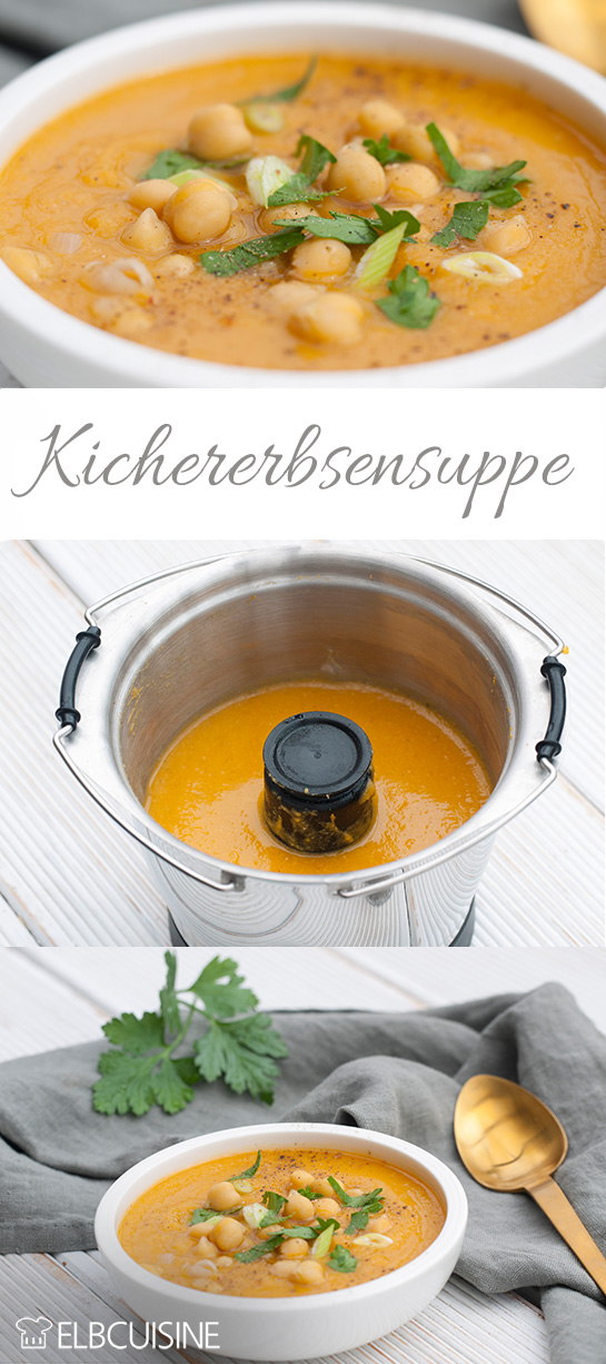 Kichererbsen-Karotten-Suppe