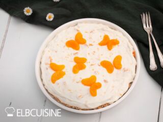 Nobake-Cake mit Mandarinen