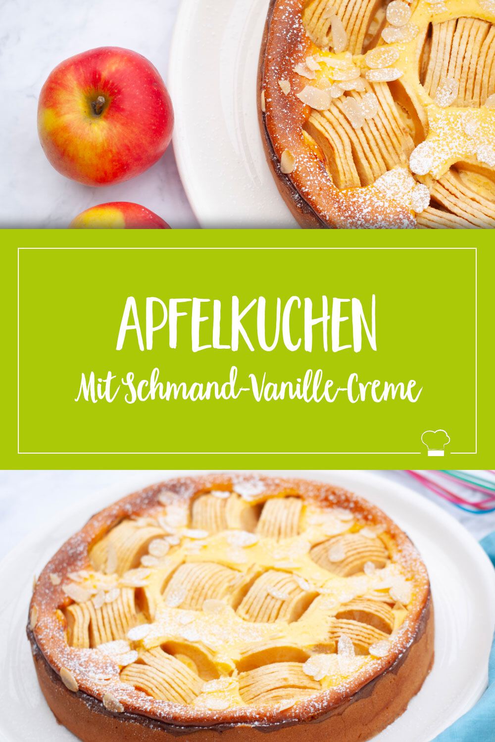 Apfel-Schmand-Kuchen Pinterest