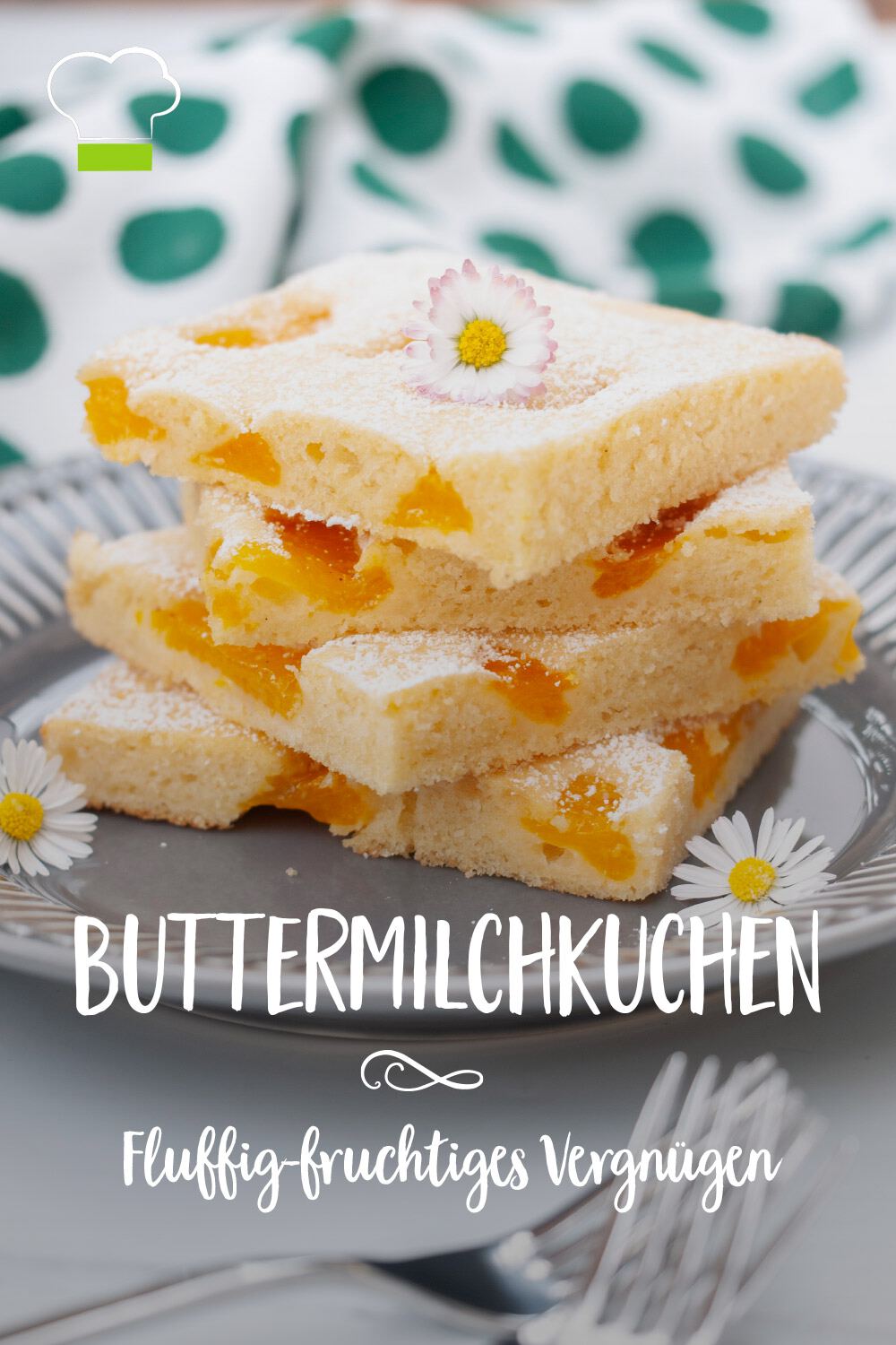 Buttermilch-Blechkuchen Pinterest