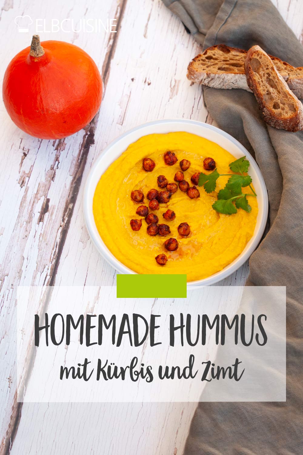 Pinterest Batch Cooking Hummus mit Kürbis