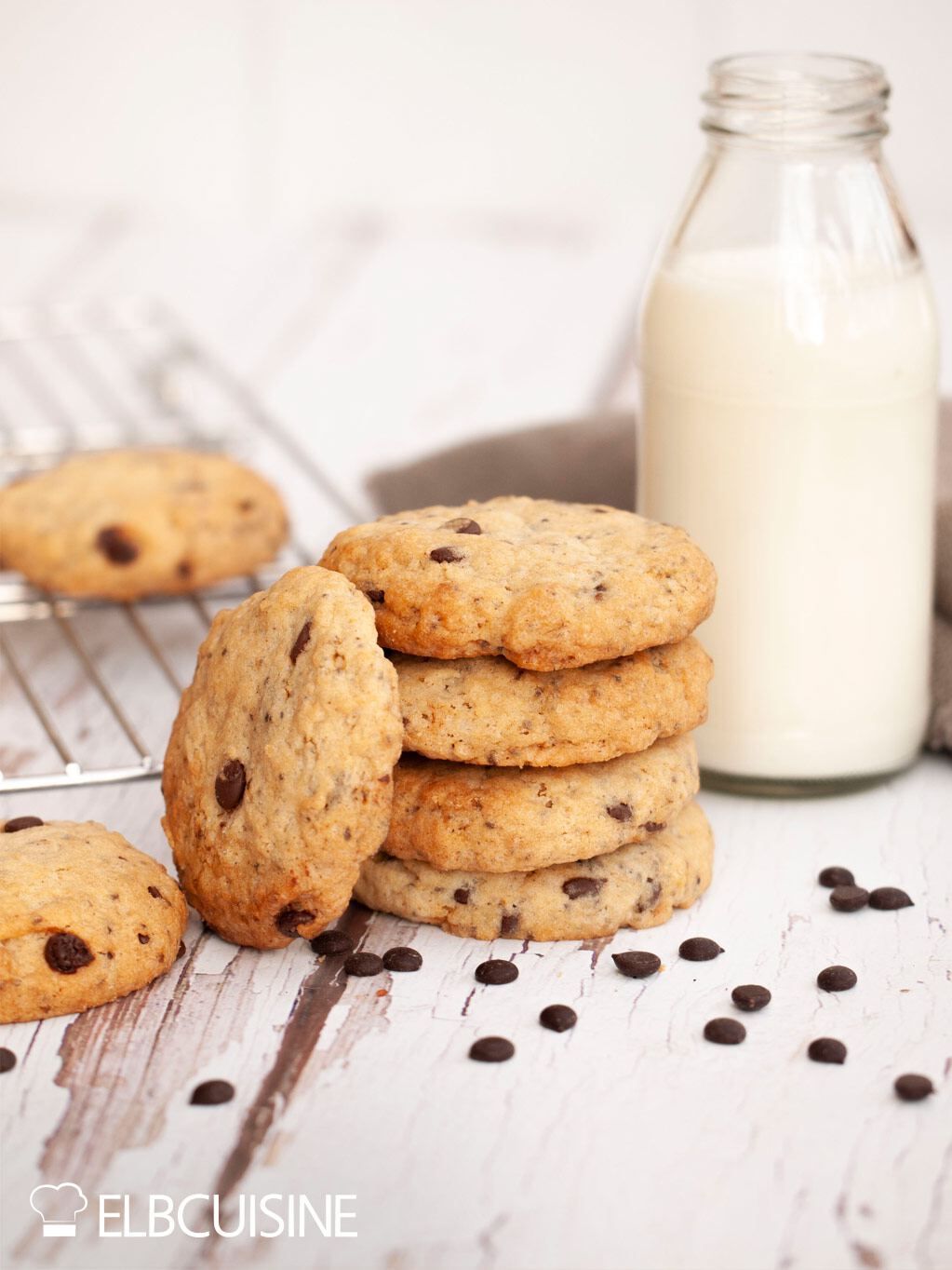 Vegane Cookies mit Milch