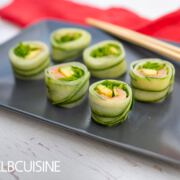 Gurken-Sushi