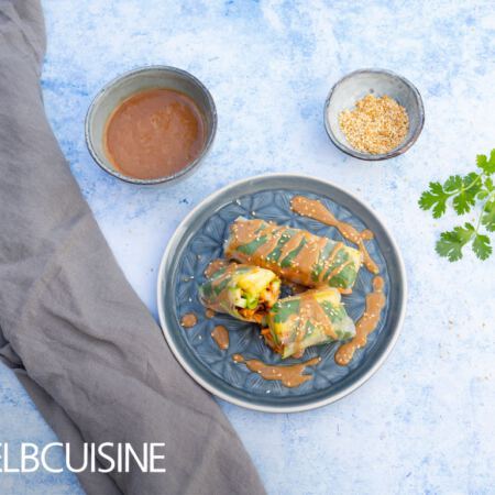 Sommerrollen-Rezept mit Dip vom Big Green Egg