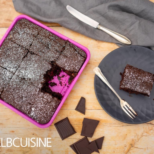 Vegane Brownies, vegan backen, Vegan Brownies Rezept