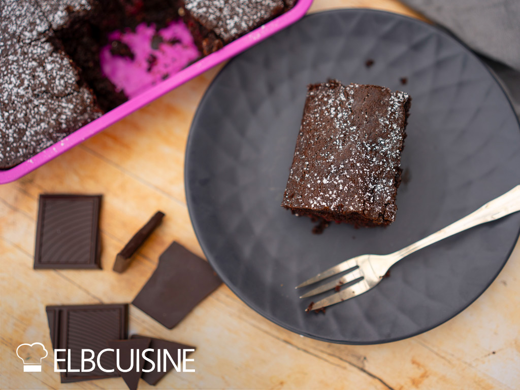 Vegane Brownies, vegan backen, Vegan Brownies Rezept