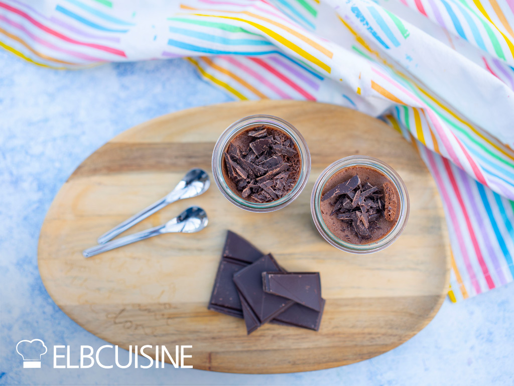 vegane Mousse au Chocolat mit Aquafaba