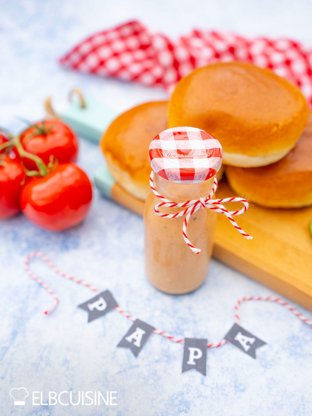 Vatertagsgeschenk Burgersauce