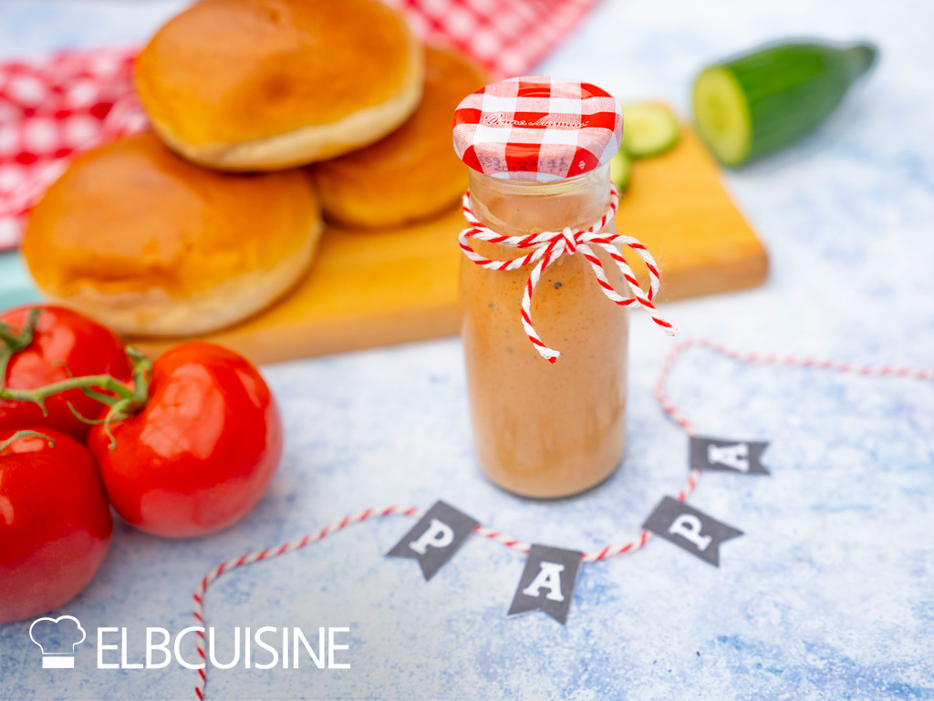 Vatertagsgeschenk Burgersauce