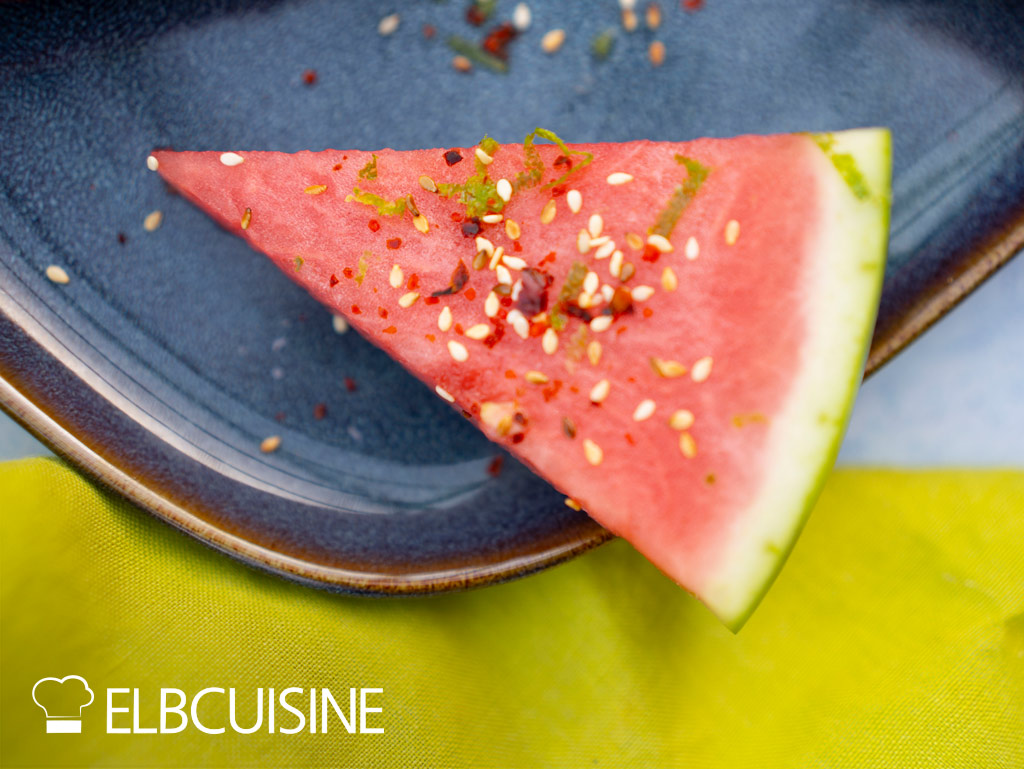 Spicy-Watermelon, Wassermelone, Appetizer