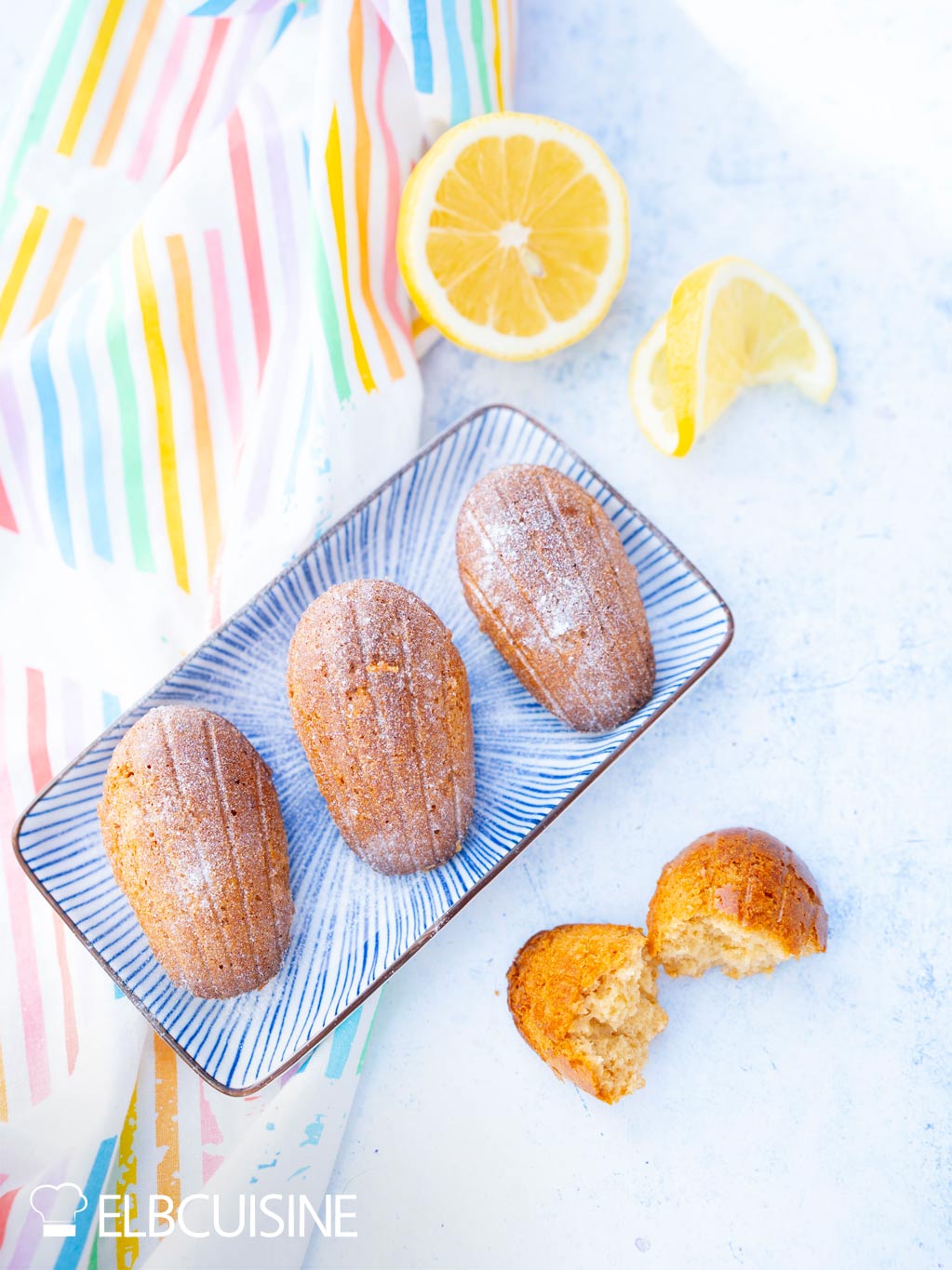 Madeleines, Veganer Kuchen, intelligenter Zucker