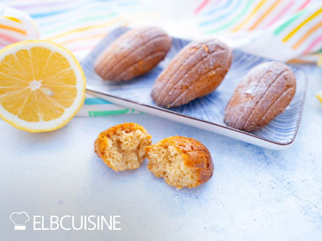 Madeleines, Veganer Kuchen, intelligenter Zucker