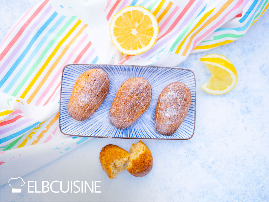 Madeleines, Veganer Kuchen, intelligenter Zucker