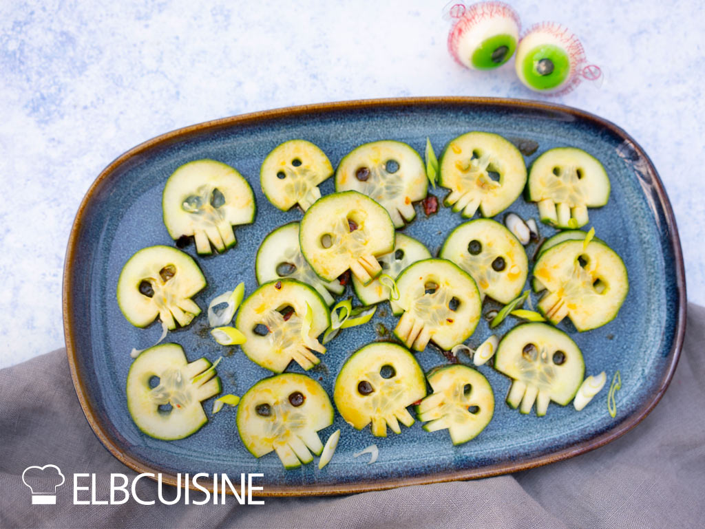 Gurkensalat, Halloween, Halloween Fingerfood