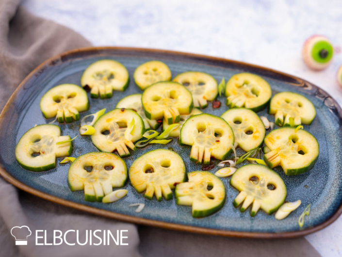 Gurkensalat, Halloween, Halloween Fingerfood