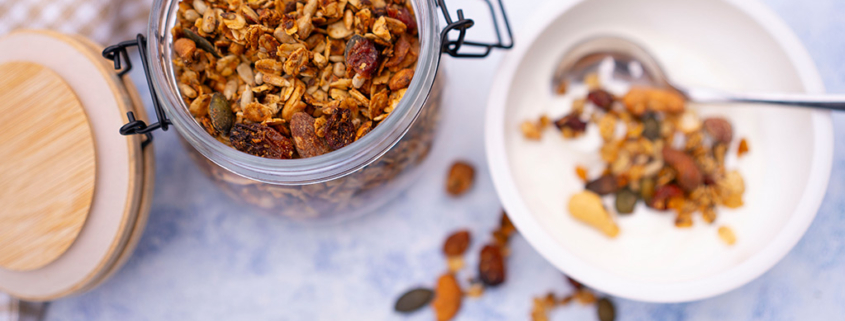 Kürbis, Granola, Granola selbermachen, Kürbisgesichter