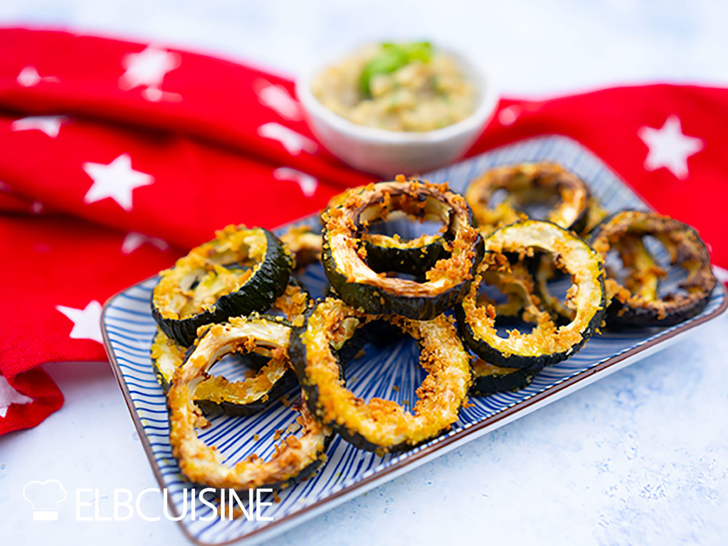 Zucchini-Ringe , Airfryer-Rezept, Airfryer, Airfryer Rezepte Gemüse