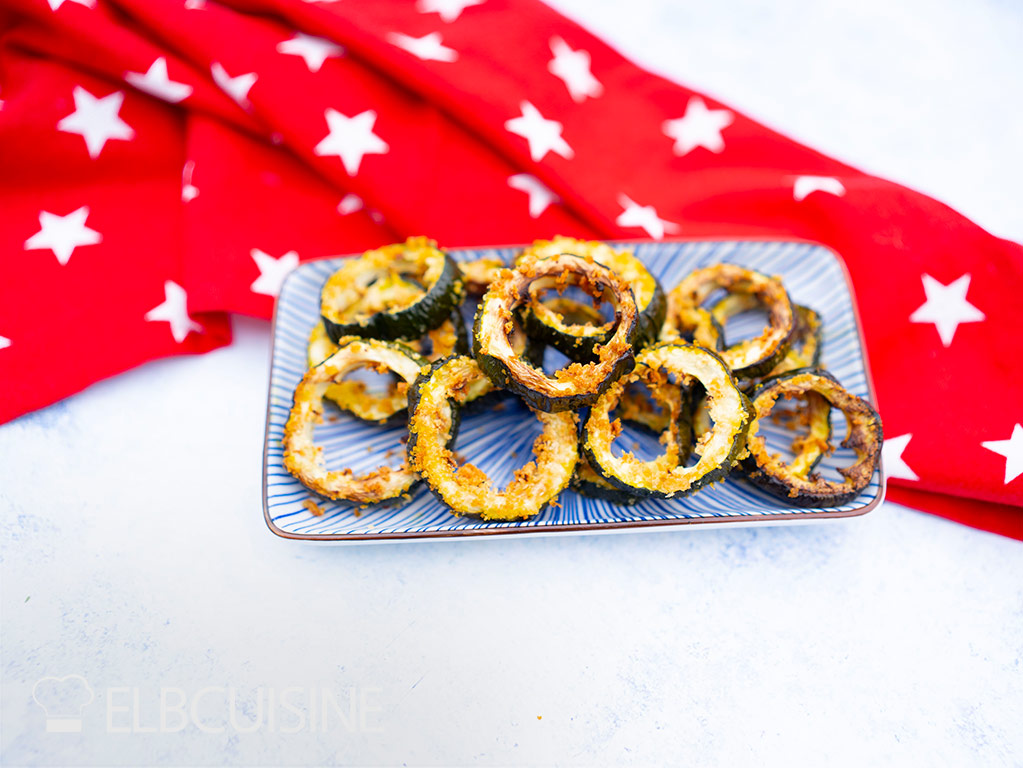 Zucchini-Ringe , Airfryer-Rezepte, Airfryer Rezepte Gemüse