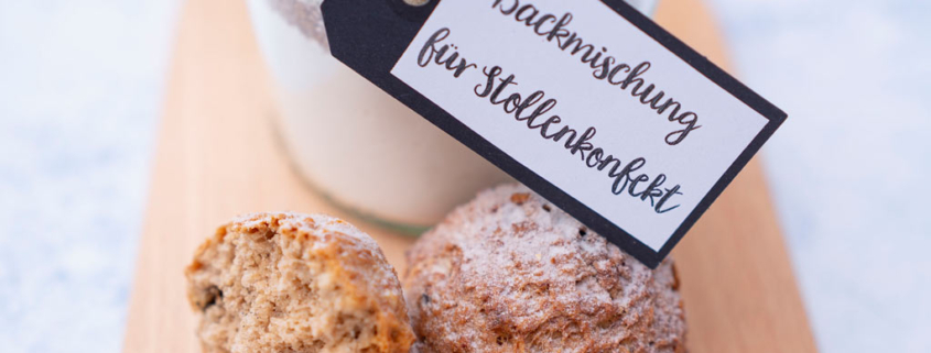 Stollenkonfekt-Backmischung