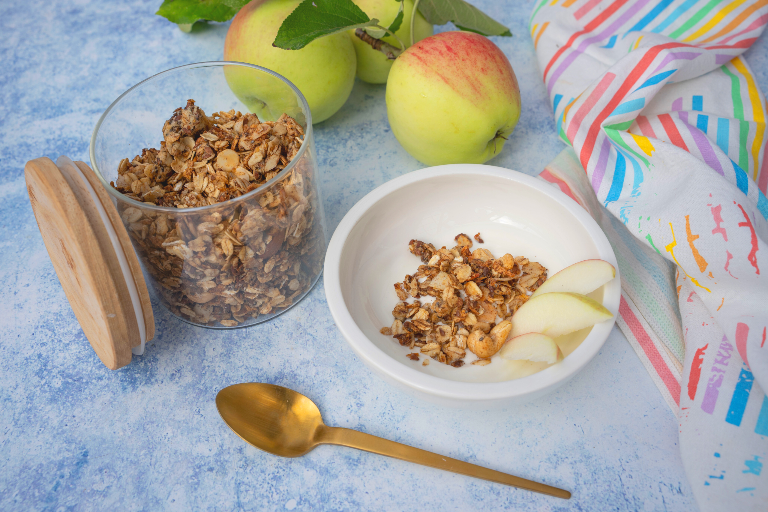 Bratapfel-Granola