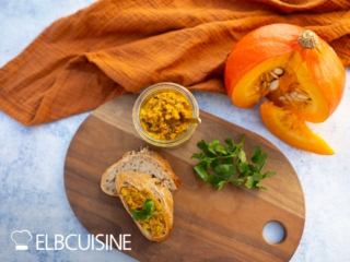 ELBCUISINE-Kürbis-Pesto-Hokkaido-Leckeres